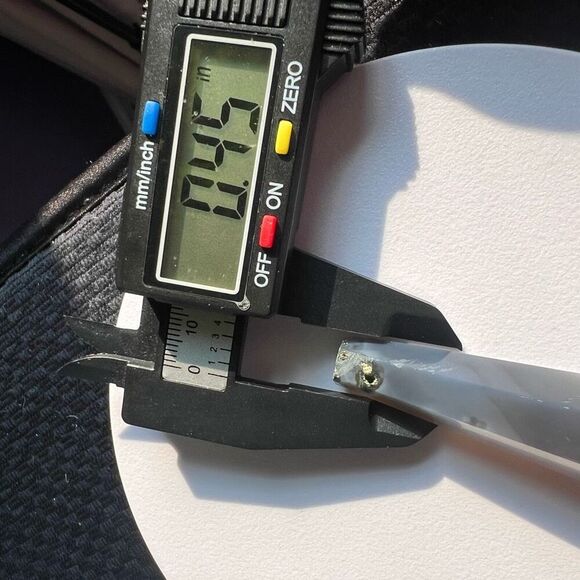 Moss Agate Crystal Meditation Wand (#6) - Picture 7 of 12